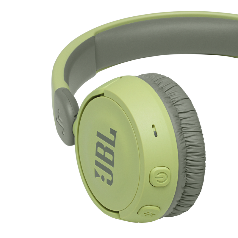 JBL Jr310BT - Green - Kids Wireless on-ear headphones - Detailshot 3 image number null